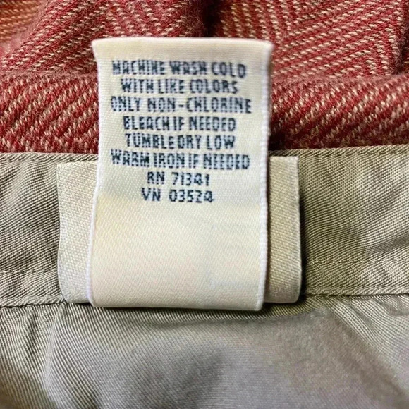 LL.Bean Men’s Rust Orange 3 Button Polo Shirt Size M‎ - Picture 9 of 9